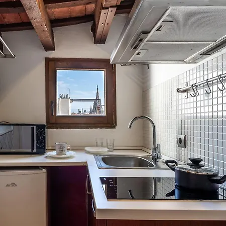 Apartamento La Boqueria Atic Apartment Barcelona